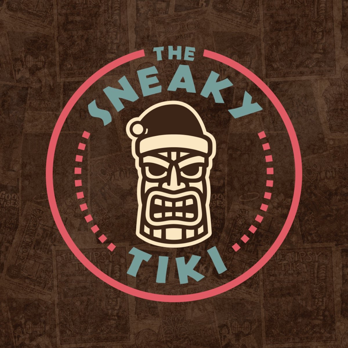 Sneaky Tiki identity artwork