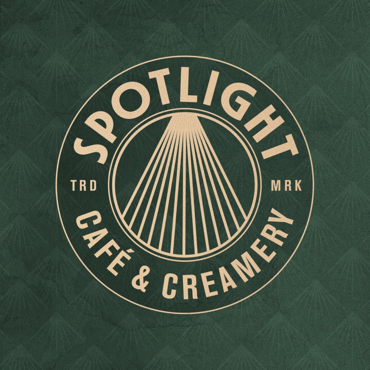 Spotlight Cafe identity artwork
